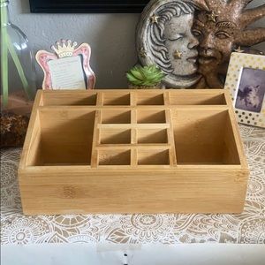 Bamboo Vanity Container